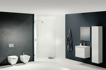 LAUFEN BASE vysoká skrinka 35x33, 5x165 cm, 1 dvierka, pánty vľavo, matná biela H4026811102601 Obrázek - fotka
