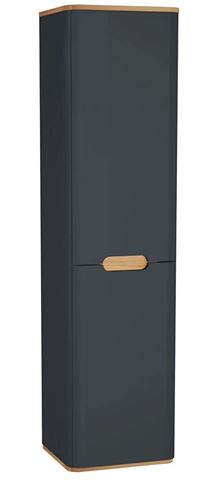 VITRA SENTO vysoká skrinka 40x35x157, 5 cm, 2 dvierka, pánty vpravo, antracite mat 60850 Obrázek - Hlavní obrázek