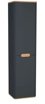 VITRA SENTO vysoká skrinka 40x35x157, 5 cm, 2 dvierka, pánty vpravo, antracite mat
