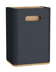 VITRA SENTO nízka skrinka 40x29,5x58 cm, 1 dvierka, pánty vľavo, antracite mat