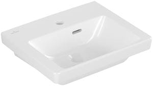 VILLEROY & BOCH SUBWAY 3.0 umývadlo 45 cm, s otvorom pre batériu a prepadom, alpská biela