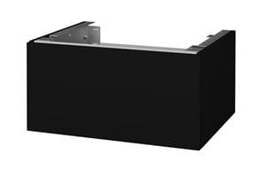 DŘEVOJAS DSD SZZ1 60 nízka skrinka 60x50x30 cm, 1 zásuvka, Push-open, matná čierna