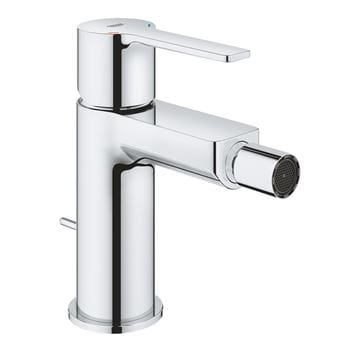 GROHE LINEARE bidetová stojanková batéria, s odtokovou súpravou, Water Saving, chróm