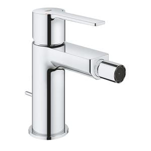GROHE LINEARE bidetová stojanková batéria, s odtokovou súpravou, Water Saving, chróm