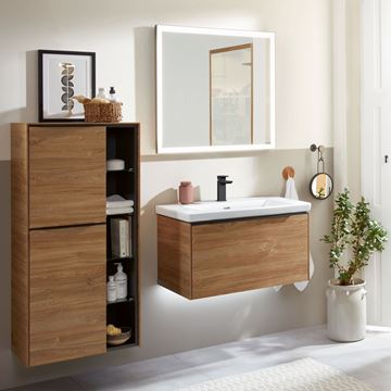 VILLEROY & BOCH SUBWAY 3.0 umývadlo 80 cm, s otvorom pre batériu a prepadom, alpská biela 4A708001 Obrázek - fotka