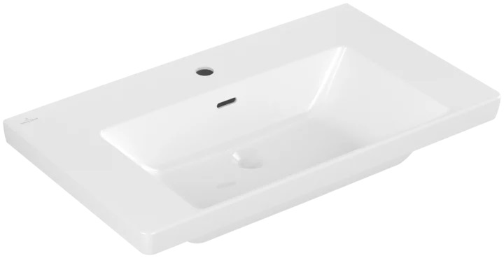 VILLEROY & BOCH SUBWAY 3.0 umývadlo 80 cm, s otvorom pre batériu a prepadom, alpská biela 4A708001 Obrázek - Hlavní obrázek