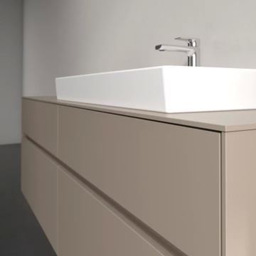 VILLEROY & BOCH COLLARO skrinka pod umývadlo 160x50x54,8 cm, 4 zásuvky, Truffle Grey C02700VG Obrázek - fotka