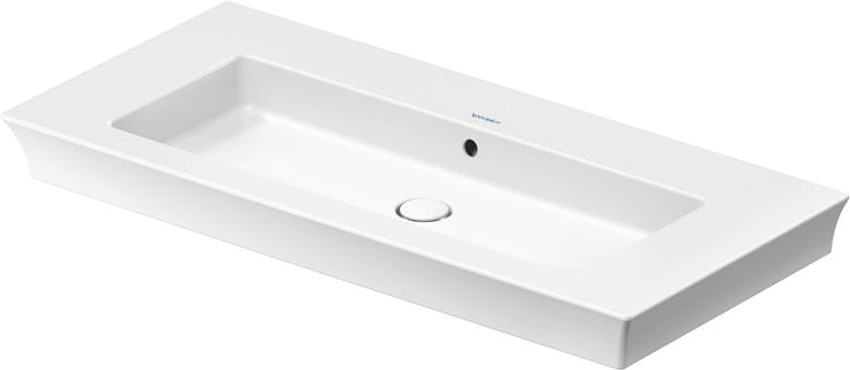 DURAVIT WHITE TULIP umývadlo 105,5 cm, s prepadom 2363100060 Obrázek - Hlavní obrázek