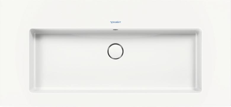 DURAVIT WHITE TULIP umývadlo 105,5 cm, s prepadom 2363100060 Obrázek - fotka