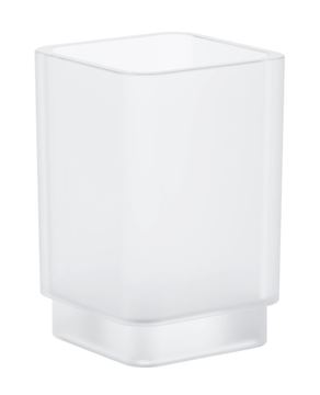GROHE SELECTION CUBE náhradný pohárik bez držiaka, biela