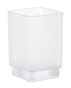 GROHE SELECTION CUBE náhradný pohárik bez držiaka, biela