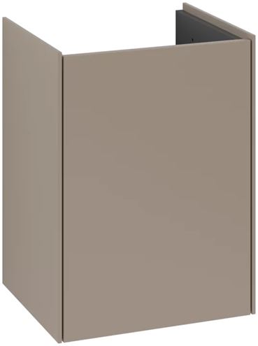 VILLEROY & BOCH COLLARO skrinka pod umývadlo 41x34,4x54,6 cm, 1 dvierka, ľavá, Push-open, Truffle Grey C00500VG Obrázek - Hlavní obrázek