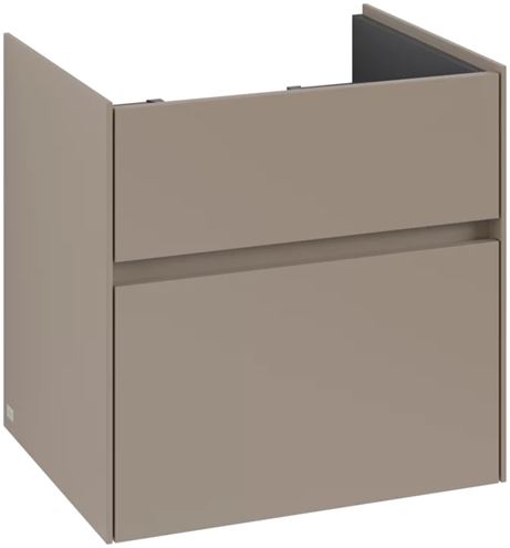 VILLEROY & BOCH COLLARO skrinka pod umývadlo 60,4x44,4x54,6 cm, 2 zásuvky, Truffle Grey C00900VG Obrázek - Hlavní obrázek