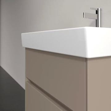 VILLEROY & BOCH COLLARO skrinka pod umývadlo 60,4x44,4x54,6 cm, 2 zásuvky, Truffle Grey C00900VG Obrázek - fotka