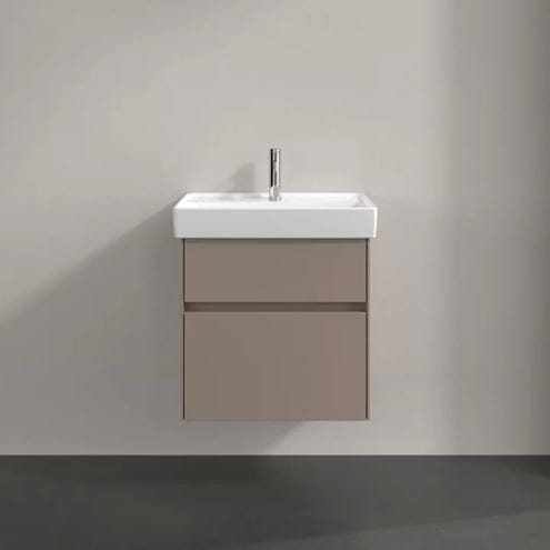 VILLEROY & BOCH COLLARO skrinka pod umývadlo 60,4x44,4x54,6 cm, 2 zásuvky, Truffle Grey C00900VG Obrázek - fotka