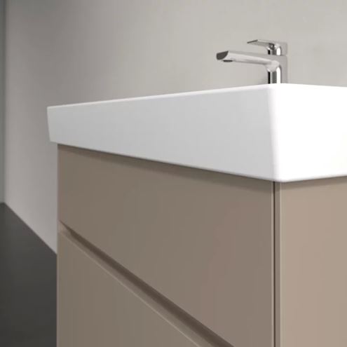 VILLEROY & BOCH COLLARO skrinka pod umývadlo 75,4x44,4x54,6 cm, 2 zásuvky, Truffle Grey C01000VG Obrázek - fotka
