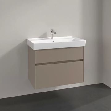 VILLEROY & BOCH COLLARO skrinka pod umývadlo 75,4x44,4x54,6 cm, 2 zásuvky, Truffle Grey C01000VG Obrázek - fotka
