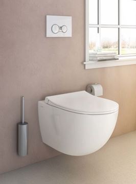 VITRA SENTO závesné WC, Rim-ex splachovanie, VitrAhygiene 7748B003-0075 Obrázek - fotka