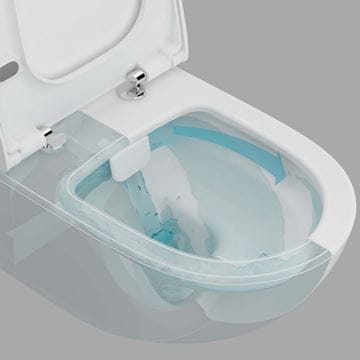 VITRA SENTO závesné WC, Rim-ex splachovanie, VitrAhygiene 7748B003-0075 Obrázek - fotka