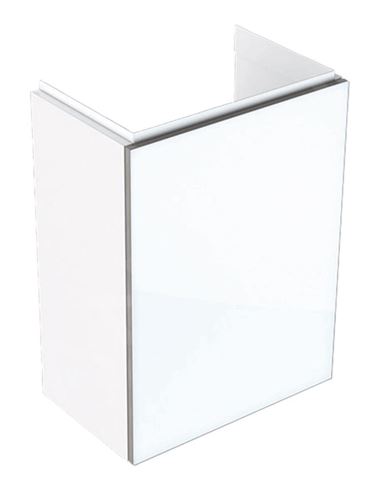 GEBERIT ACANTO skrinka pod umývadlo 39,5x24,5x53,5 cm, 1 dvierka, Push-open, lesklá biela 500.607.01.2 Obrázek - Hlavní obrázek