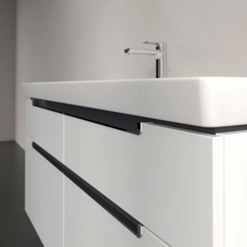 VILLEROY & BOCH SUBWAY 2.0 skrinka pod umývadlo 128,7x44,9x59 cm, 4 zásuvky, Glossy White A91610DH Obrázek - fotka