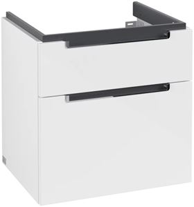 VILLEROY & BOCH SUBWAY 2.0 skrinka pod umývadlo 63,7x45,4x59 cm, 2 zásuvky, Glossy White