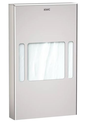 KWC RODAN RODX191 zásobník na hygienické vrecká, nástenný, matná nerez 2000101218 Obrázek - Hlavní obrázek
