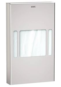 KWC RODAN RODX191 zásobník na hygienické vrecká, nástenný, matná nerez