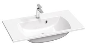 RAVAK CLASSIC SLIM umývadlo 80 cm, s otvorom pre batériu a prepadom