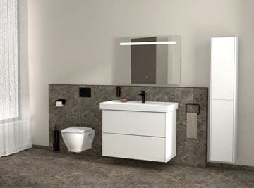 LAUFEN FIORA skrinka pod umývadlo 55,7x45,3x67,4 cm, 2 zásuvky, Push-open, lesklá biela H40F9924015001 Obrázek - fotka