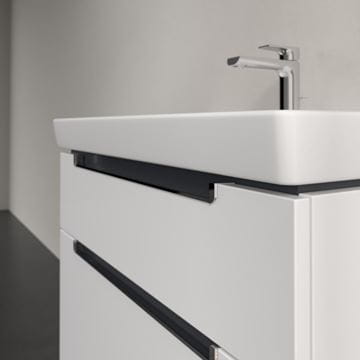 VILLEROY & BOCH SUBWAY 2.0 skrinka pod umývadlo 78,7x44,9x59 cm, 2 zásuvky, Glossy White A91410DH Obrázek - fotka