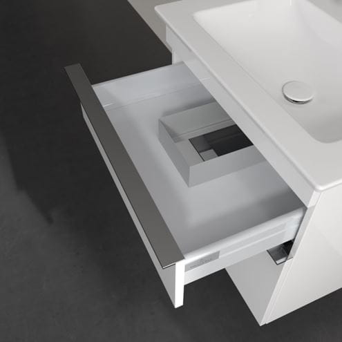 VILLEROY & BOCH VENTICELLO skrinka pod umývadlo 60,3x50,2x59 cm, 2 zásuvky, Glossy White A92401DH Obrázek - fotka