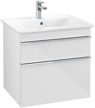 VILLEROY & BOCH VENTICELLO skrinka pod umývadlo 60,3x50,2x59 cm, 2 zásuvky, Glossy White A92401DH Obrázek - fotka