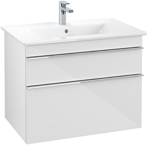 VILLEROY & BOCH VENTICELLO skrinka pod umývadlo 75,3x50,2x59 cm, 2 zásuvky, glossy white A92501DH Obrázek - fotka