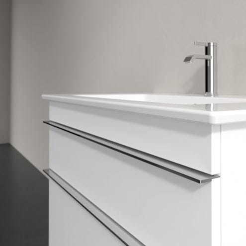 VILLEROY & BOCH VENTICELLO skrinka pod umývadlo 75,3x50,2x59 cm, 2 zásuvky, glossy white A92501DH Obrázek - fotka