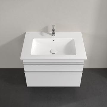 VILLEROY & BOCH VENTICELLO skrinka pod umývadlo 75,3x50,2x59 cm, 2 zásuvky, glossy white A92501DH Obrázek - fotka
