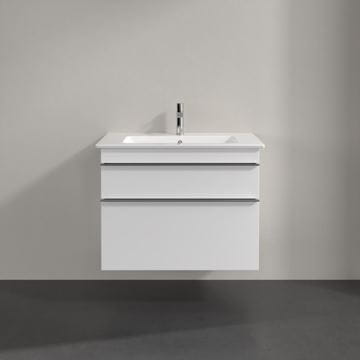 VILLEROY & BOCH VENTICELLO skrinka pod umývadlo 75,3x50,2x59 cm, 2 zásuvky, glossy white A92501DH Obrázek - fotka