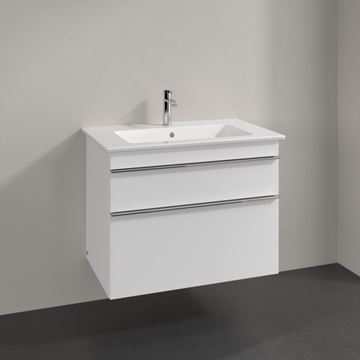 VILLEROY & BOCH VENTICELLO skrinka pod umývadlo 75,3x50,2x59 cm, 2 zásuvky, glossy white A92501DH Obrázek - fotka