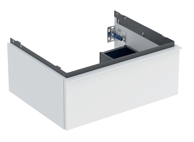 GEBERIT ICON skrinka pod umývadlo 59,2x47,6x24,7 cm, 1 zásuvka, matná biela 502.310.01.3 Obrázek - Hlavní obrázek
