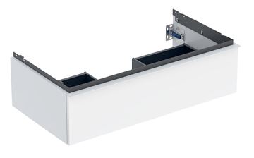 GEBERIT ICON skrinka pod umývadlo 88,8x47,6x24,7 cm, 1 zásuvka, matná biela