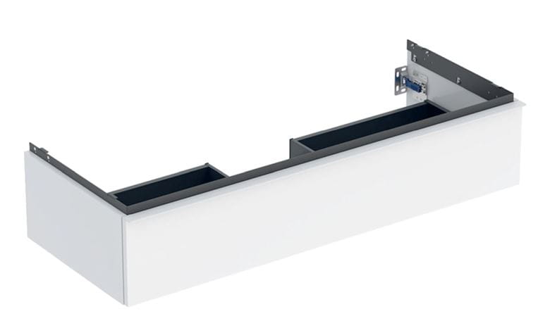 GEBERIT ICON skrinka pod umývadlo 118,4x47,6x24,7 cm, 1 zásuvka, lesklá biela 502.313.01.1 Obrázek - Hlavní obrázek
