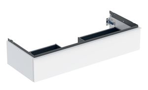 GEBERIT ICON skrinka pod umývadlo 118,4x47,6x24,7 cm, 1 zásuvka, lesklá biela