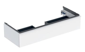 GEBERIT ICON skrinka pod umývadlo 118,4x47,6x24,7 cm, 1 zásuvka, lesklá biela