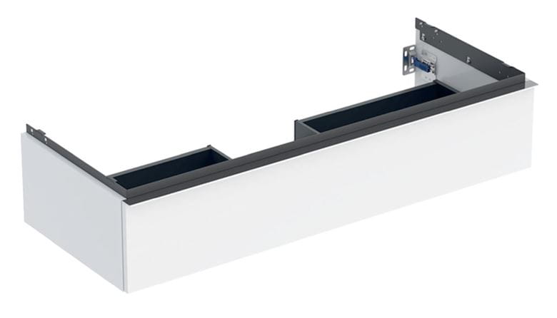 GEBERIT ICON skrinka pod umývadlo 118,4x47,6x24,7 cm, 1 zásuvka, lesklá biela 502.313.01.2 Obrázek - Hlavní obrázek