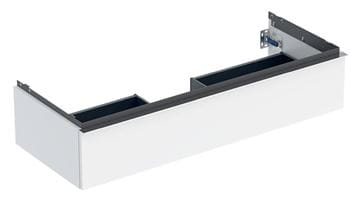 GEBERIT ICON skrinka pod umývadlo 118,4x47,6x24,7 cm, 1 zásuvka, lesklá biela