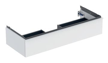 GEBERIT ICON skrinka pod umývadlo 118,4x47,6x24,7 cm, 1 zásuvka, matná biela
