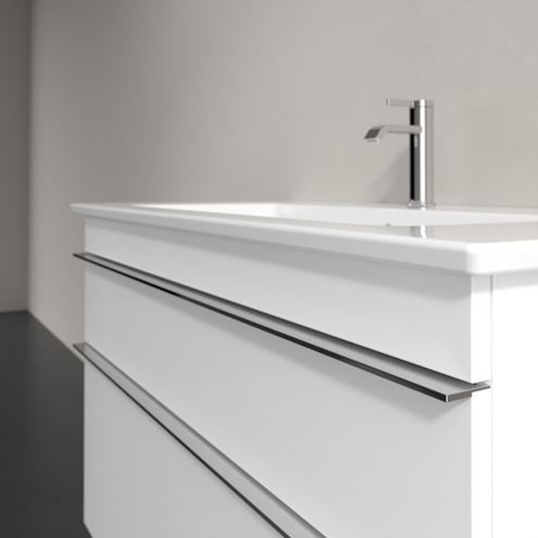 VILLEROY & BOCH VENTICELLO skrinka pod umývadlo 95,3x50,2x59 cm, 2 zásuvky, Glossy White A92601DH Obrázek - fotka