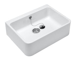 VILLEROY & BOCH O.NOVO keramický drez 595x500mm, alpská biela