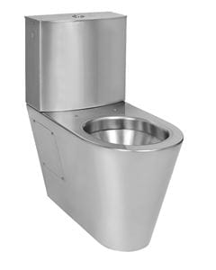 SANELA WC kombi, vario odpad, nerez mat