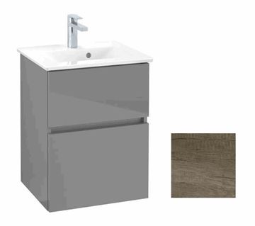 VILLEROY & BOCH VERITY LINE skrinka pod umývadlo 46,5x40,6x61,8 cm, 2 zásuvky, Oak Nebraska